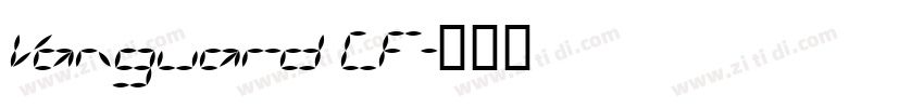Vanguard CF字体转换